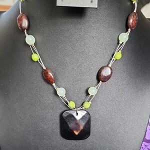 Vintage BEADED NECKLACE